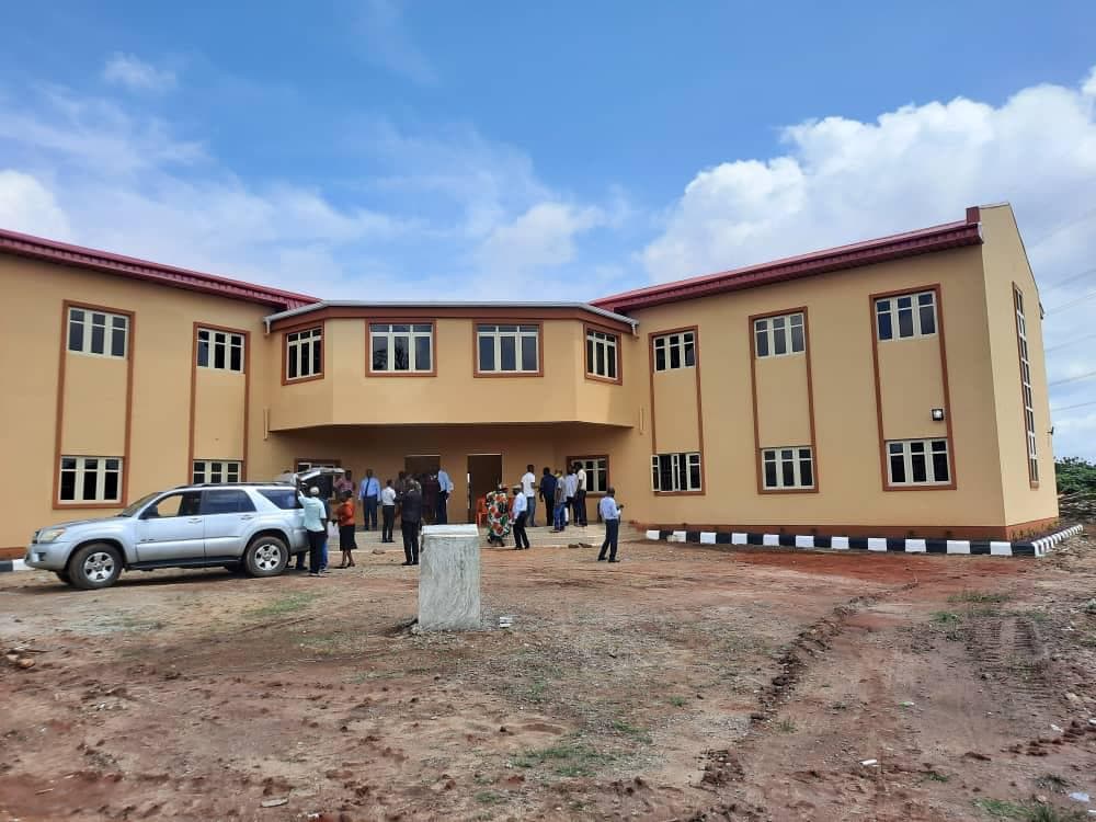 RAIL team on site at an institutional project handover