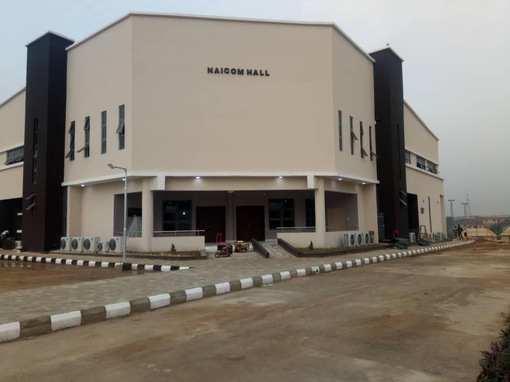 A RAIL-delivered institutional building