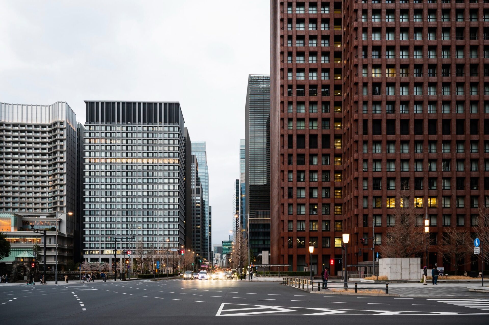 City towers